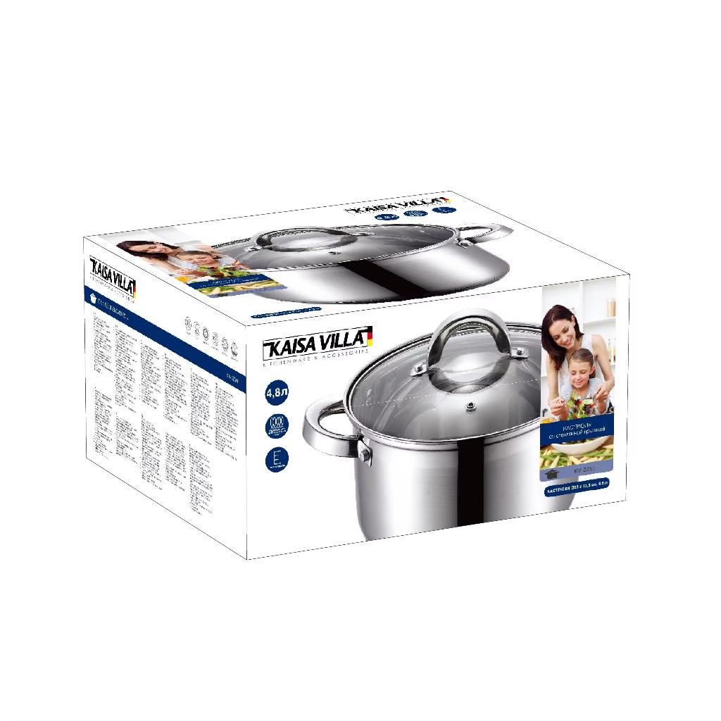 K298_ Nồi inox Kaisa Villa stainless steel casserole