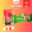 Combo 8 gói Gia Vị Nấu Ăn loại 180G Hạt Tôm nêm nếm MyFAMI 10% thịt tôm biển