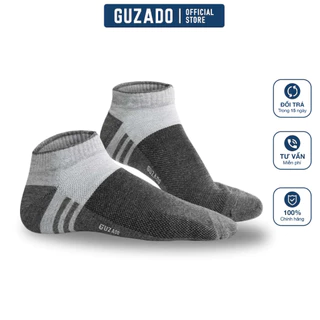 Tất nam GUZADO cổ ngắn Mềm Mịn,Co Giãn Tốt,Kháng Khuẩn Cực Tốt RSP.