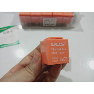 Combo 10 Rơ le 5 chân 100A UUS màu cam điện 12 và 24v.