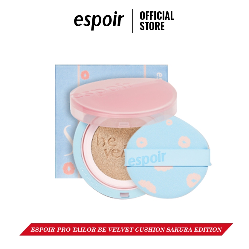 Ảnh Phấn Nước Espoir Pro Tailor Be Velvet Cover Cushion Sakura Edition 13gr 1