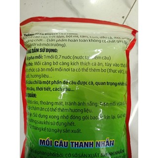 Mồi câu cá tổng hợp Thanh Nhẫn mồi tanh ( hàng chính hãng)