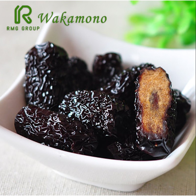 Táo tàu đen Wakamono Organic không chất bảo quản, không phẩm màu, ngọt, dẻo, thơm, ăn ngon