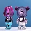 Quạt Gấu Bearbrick Quạt Mini Để Bàn Cầm Tay Siêu Dễ Thương Có Cổng Sạc USB Thiết Kế Nhỏ Gọn Tiện Lợi Cho Bé- PUPU HOUSE