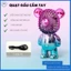 Quạt Gấu Bearbrick Quạt Mini Để Bàn Cầm Tay Siêu Dễ Thương Có Cổng Sạc USB Thiết Kế Nhỏ Gọn Tiện Lợi Cho Bé- PUPU HOUSE