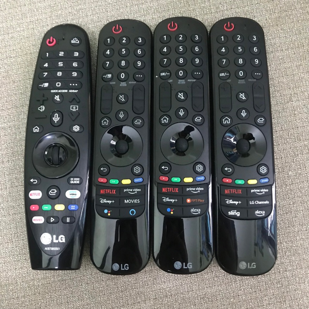 Điều khiển tivi LG giọng nói và chuột bay MR20 MR21 MR22 MR23 made in indonesia Fullbox