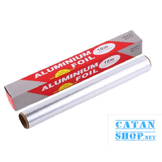 Giấy Bạc Bọc Thực Phẩm Nướng, Giữ Nóng Cho Món An Thơm Ngon, Tròn Vị, Cuộn Giấy Bạc Gói Thực Phẩm-GD677-CuonBac5M