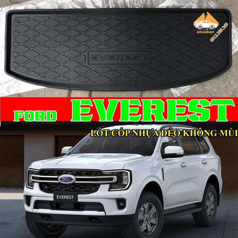 Lót cốp nhựa xe Ford Everest 2018 2019 2020 2021 2022 2023 Chất Liệu ...