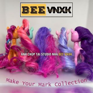 Set 5 ngựa My Little Pony Thế hệ mới chủ đề Make Your Mark - Mẫu mới 2024 BEE VNXK