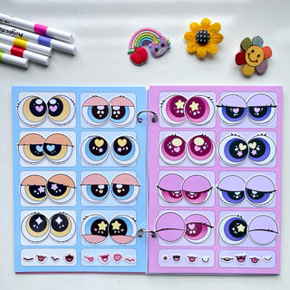 Đồ chơi bóc dán búp bê giấy Sanrio 4in1 nhiều phụ kiện- Búp bê giấy Pighandmade