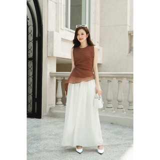 Áo OLV không tay buộc bên eo trẻ trung thanh lịch Zadie nhiều màu phù hợp đi làm đi chơi