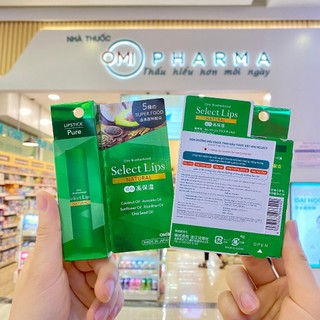 [DATE 1/7/2026] Son Dưỡng Môi Omi Select Tinh Dầu Thiên Nhiên Nhật Bản (4g/thỏi)