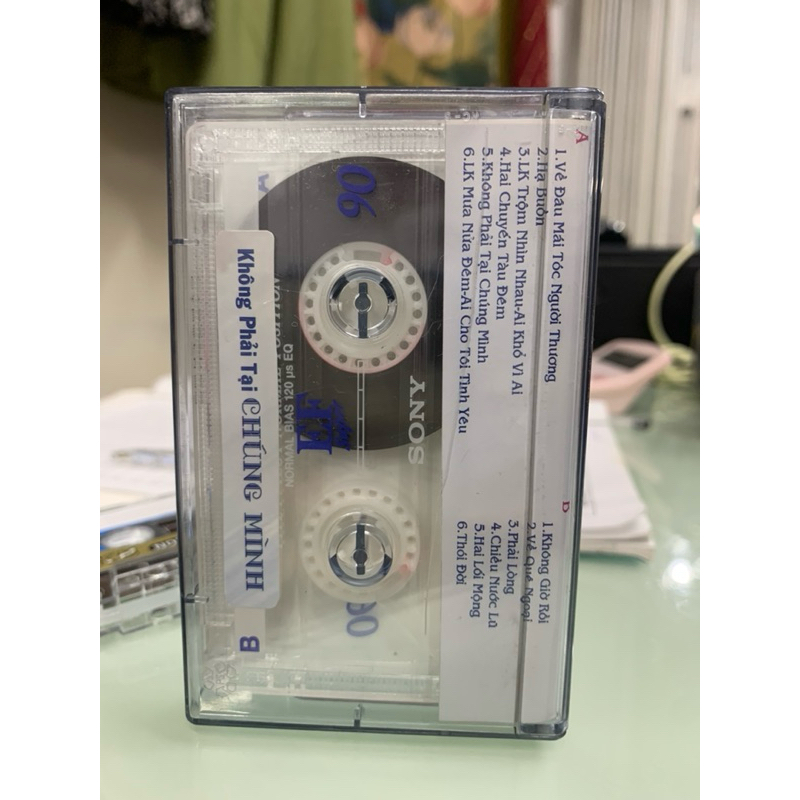 Băng Cassette Quang Lê - Không Phải Tại Chúng Mình
