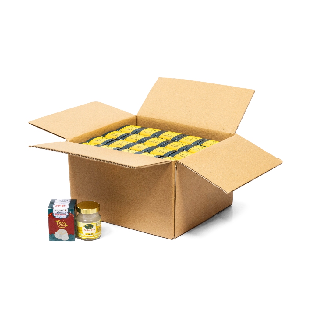 Thùng 40 hũ tổ yến chưng Mix vị Song Phát tăng cường hồi phục sức khỏe nhanh chóng 70ml
