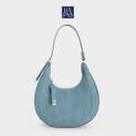 Túi Xách Hobo Dập Nổi Line Embossed Size 23 HAPAS — ảnh 5