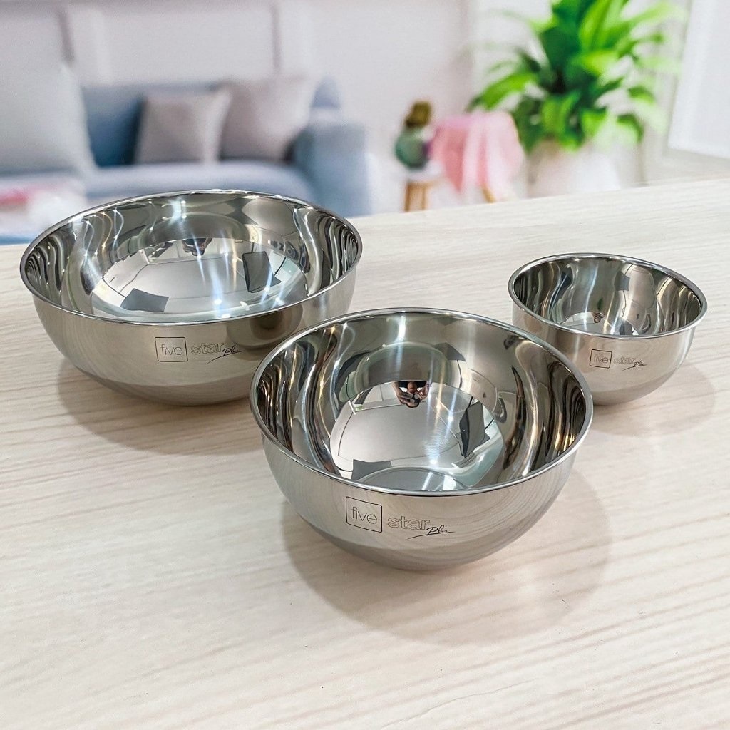 Thau trộn/ Thố trộn Inox 304 Fivestar Plus 14cm/ 20cm/ 26cm | Shopee ...