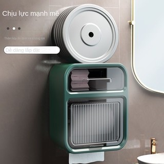 Hộp Đựng Giấy Vệ Sinh 2 Tầng tường, Hộp Đựng Giấy Hộp Giấy Vệ Sinh Có Kệ Để Điện Thoại