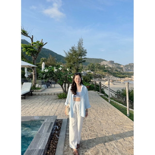 Quần đũi xước ống suông Ma Vie