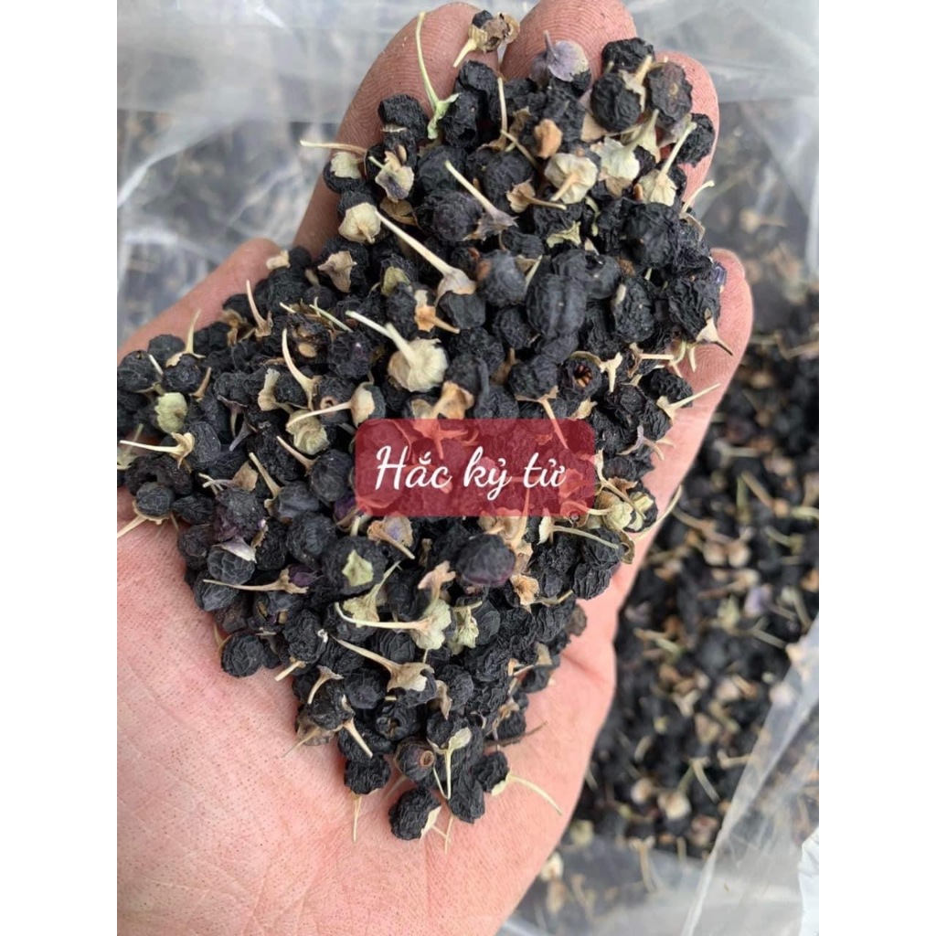 Hắc Kỷ Tử (Kỷ Tử Đen) Tây Tạng Sấy Khô Nguyên Hạt Quả To Giúp Sáng Mắt Đẹp Da