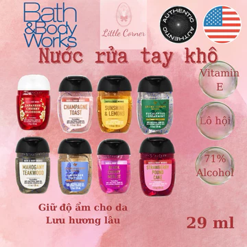 Gel rửa tay khô - Nước rửa tay khô Bath And Body Works BBW 29ml