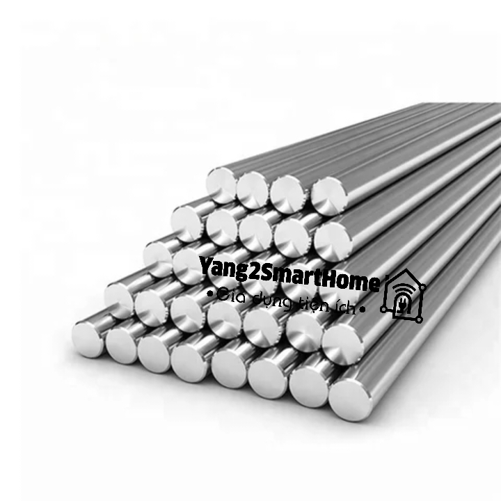 Combo 6 cây trục tròn đặc Inox 304, thanh Inox đặc 304 phi 3mm, 4mm ...