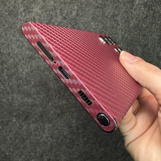 Miếng dán carbon đỏ full lưng viền Samsung Galaxy S26 Ultra / S25 Ultra / S24 Ultra / S23 Ultra / S22 Ultra
