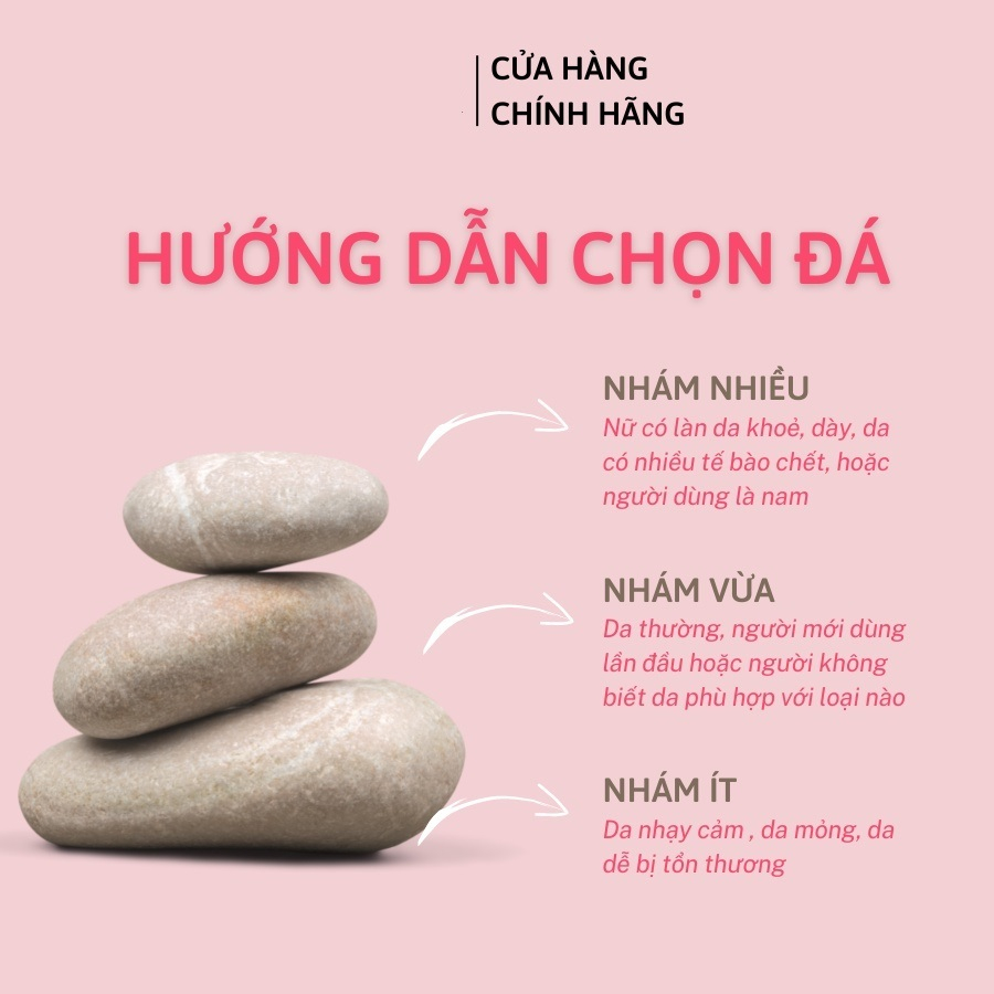Đá Cuội Tự Nhiên Tẩy Tế Bào Chết - CANH NÔNG Dùng Tắm Kì Ghét Hoặc Tranh Trí Sân Vườn