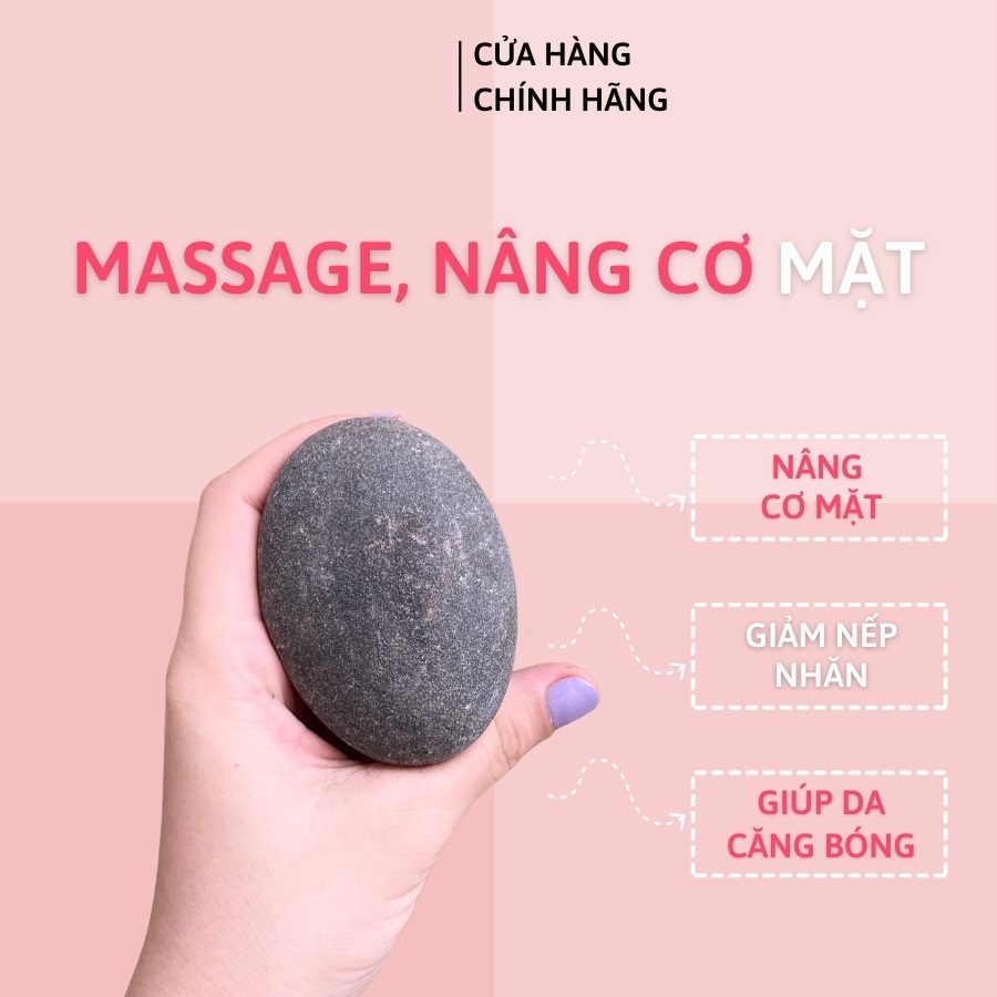 Đá Cuội Tự Nhiên Tẩy Tế Bào Chết - CANH NÔNG Dùng Tắm Kì Ghét Hoặc Tranh Trí Sân Vườn
