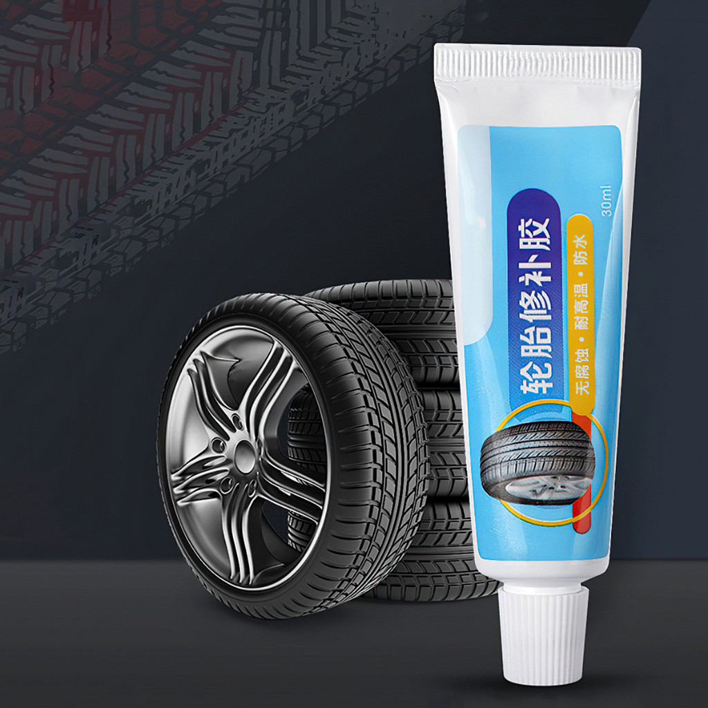 Keo Dán Vá Lốp Ô Tô, Xe Máy Bền Chắc Như Mới, keo sửa chữa vết nứt lốp chuyên dụng độ đàn hồi cao, chịu nhiệt. Cao Cấp
