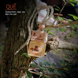 Tinh Dầu Treo Xe Quế Nguyên Chất – Khử Mùi Ô Tô, Thơm Lâu, Chống Say Xe, An Toàn