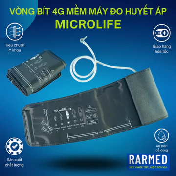 Phụ kiện vòng bít mềm máy đo huyết áp Microlife bắp tay - 4G nhiều cỡ