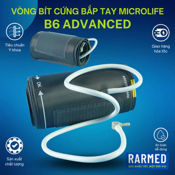 Phụ kiện vòng bít cứng máy đo huyết áp Microlife B6 Advanced bắp tay - 4G / Nhiều Size