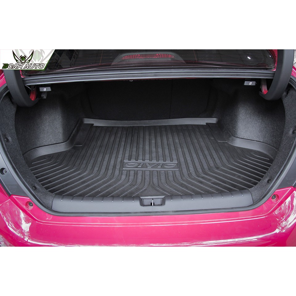 LÓT CỐP nhựa dẻo xe Honda Civic 2007 2008 2009 2010 2011 2012 - Hàng không mùi, dày dặn