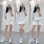 Bộ thun trơn YUSTUDIO 3158 chất cotton khô form rộng tay lỡ