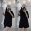 Bộ thun trơn YUSTUDIO 3158 chất cotton khô form rộng tay lỡ