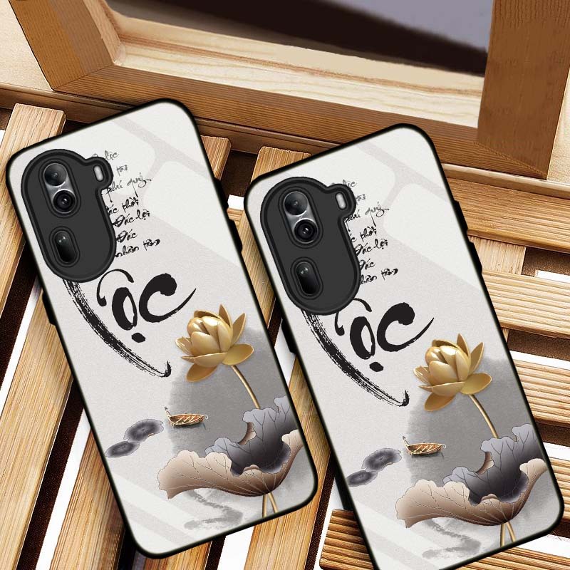 ỐP LƯNG OPPO RENO 11 5G, RENO 11 PRO 5G HÌNH 555 LƯNG KÍNH CƯỜNG LỰC CAO CẤP
