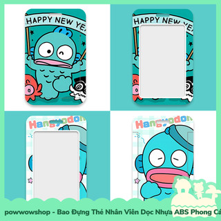 [Sẵn VN - Hỏa Tốc] Bao Đựng Thẻ Nhân Viên Nhựa ABS Phong Cách Nhân Vật Hoạt Hình Sanrio Hangyodon