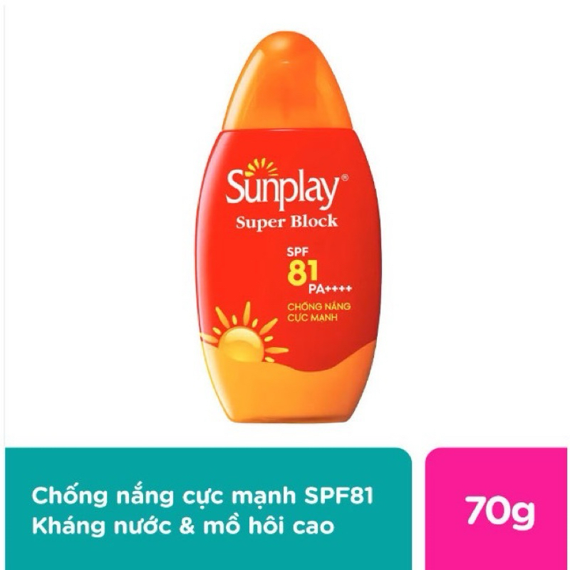 Sữa chống nắng cực mạnh Sunplay Super Block SPF50 PA++++ (30g/70g)