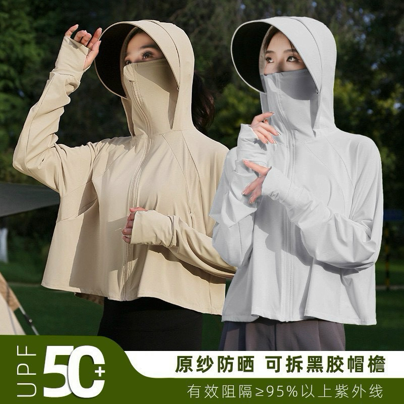 Áo chống nắng nữ thoáng khí UPF 50+ chất thun lạnh cao cấp chống tia uv av03