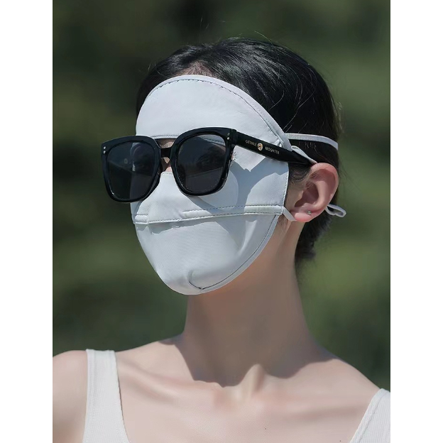 Khẩu trang toàn mặt chống 99% tia UV, khẩu trang ninjia hai lớp chống nắng UPF 50+