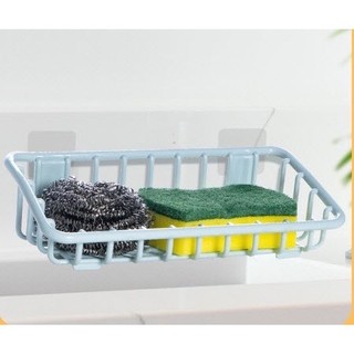Kệ đựng đồ đa năng caro Việt Nhật, khay nhà bếp, nhà tắm dán tường xinh xắn