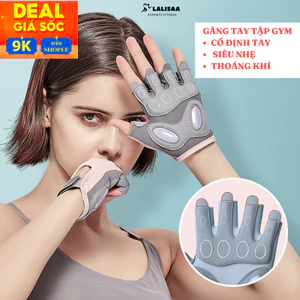 Găng Tay Tập Gym Nữ Cao Cấp SPORT Hở Ngón Chống Trượt, Chống Trai Tay, Phù Hợp Gym, Thể Thao, Đạp Xe...
