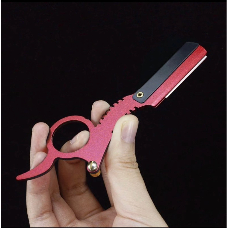 Dao cạo râu barber xỏ ngón tay mớ về | Shopee Việt Nam