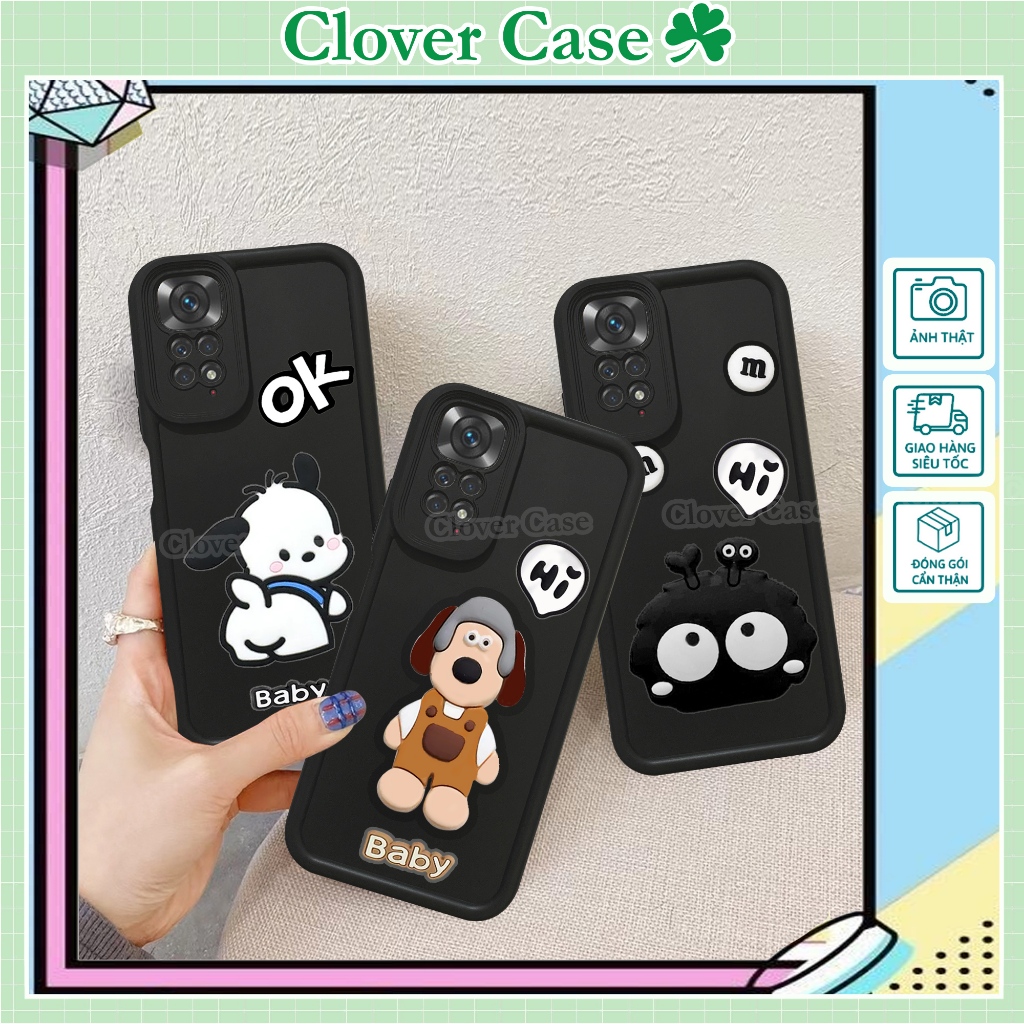 Clover Case - Ốp lưng Xiaomi redmi note 11 / 11 pro / redmi 10 viền cao ...