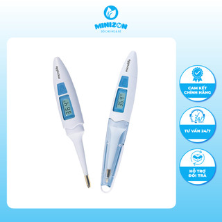 Nhiệt Kế Điện Tử Microlife MT200 Dạng Bút Đầu Mềm Cho Bé | Minizon Kids
