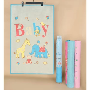 Chiếu điều hòa, cao su non cho bé kích cỡ 60cm x 90cm, mềm mại giúp bé mát lưng TN02