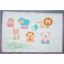 Chiếu điều hòa, cao su non cho bé kích cỡ 60cm x 90cm, mềm mại giúp bé mát lưng TN02