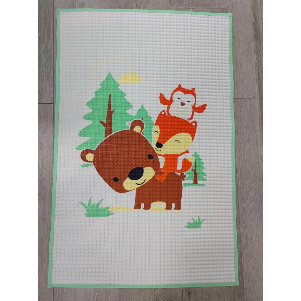 [Chống thấm] Chiếu điều hòa, cao su non cho bé kích cỡ 60cm x 90cm, mềm mại giúp bé mát lưng TN02