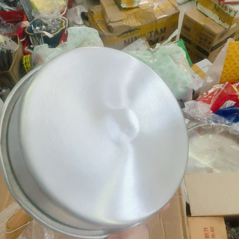 Khay - Xửng Tròn Nhôm đủ size- Minh Phương16 - 22cm