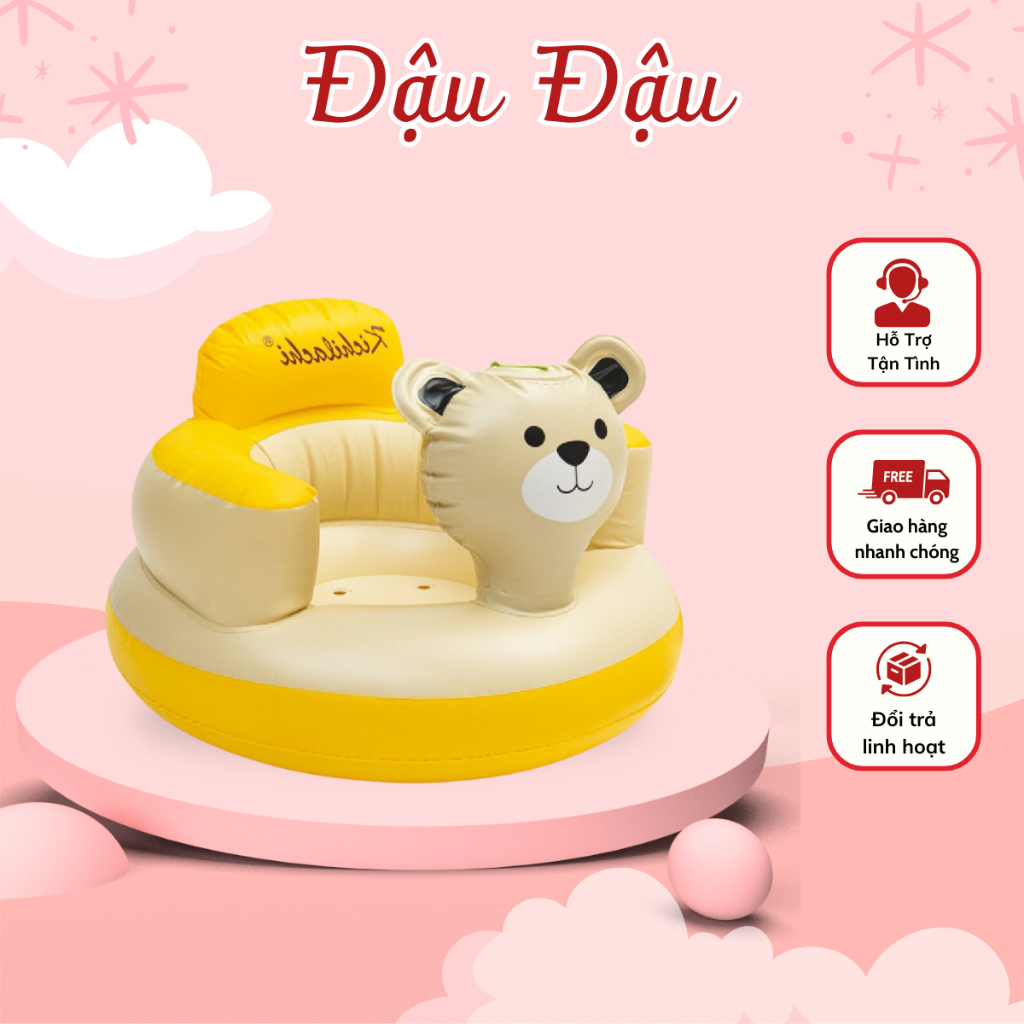 Ghế Hơi Tập Ngồi Ghế Tập Ngồi Cho Bé 💖𝐅𝐑𝐄𝐄 𝐒𝐇𝐈𝐏💖 Ghế Hơi Tập Ngồi Cao Cấp Họa Tiết Dễ Thương Phong Cách Hàn Quốc Bé